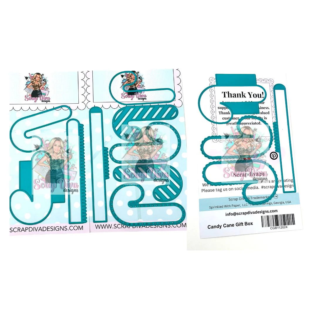 Candy Cane Gift Box - Image 37