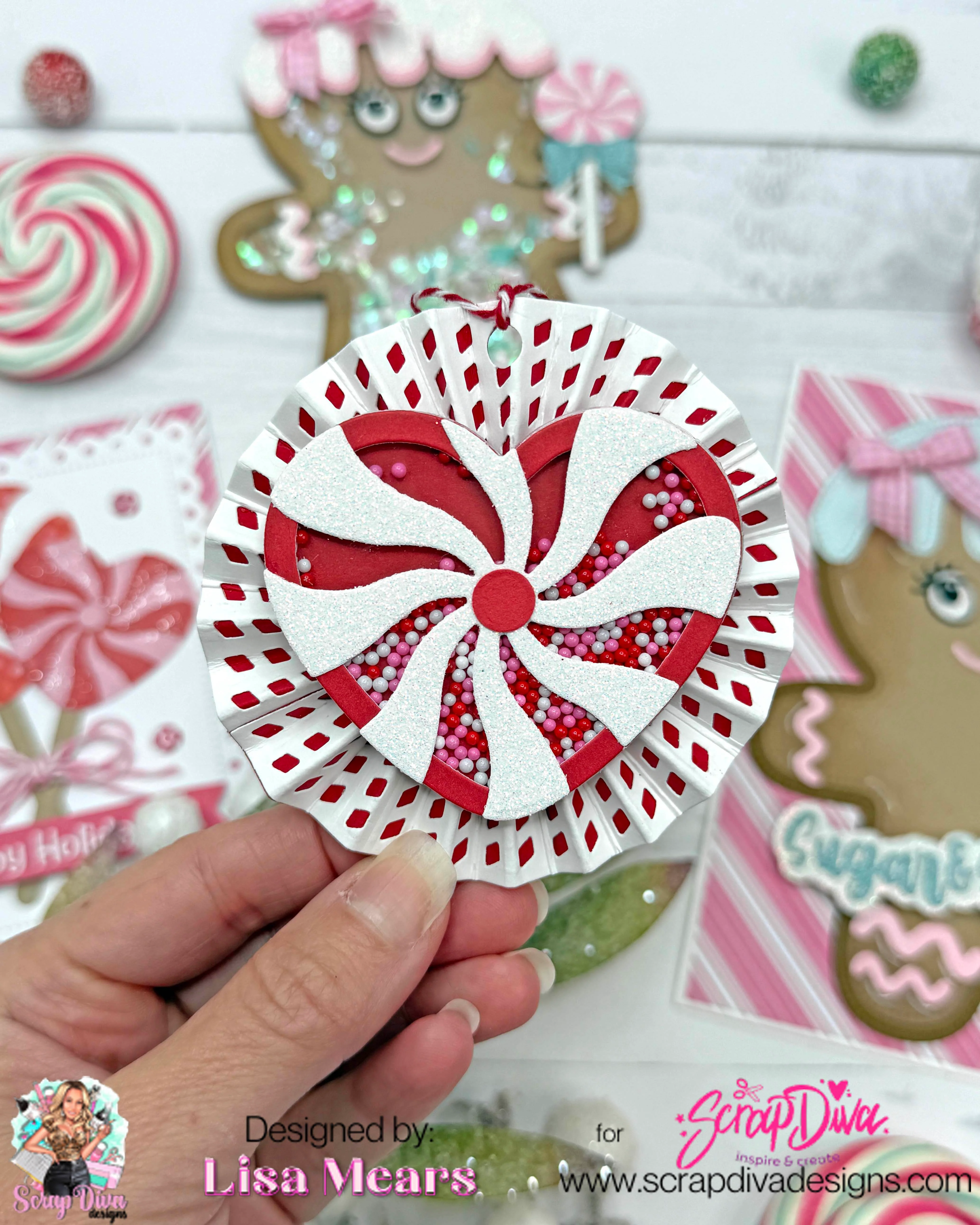 Candy Cane Rosette Duo - Image 8
