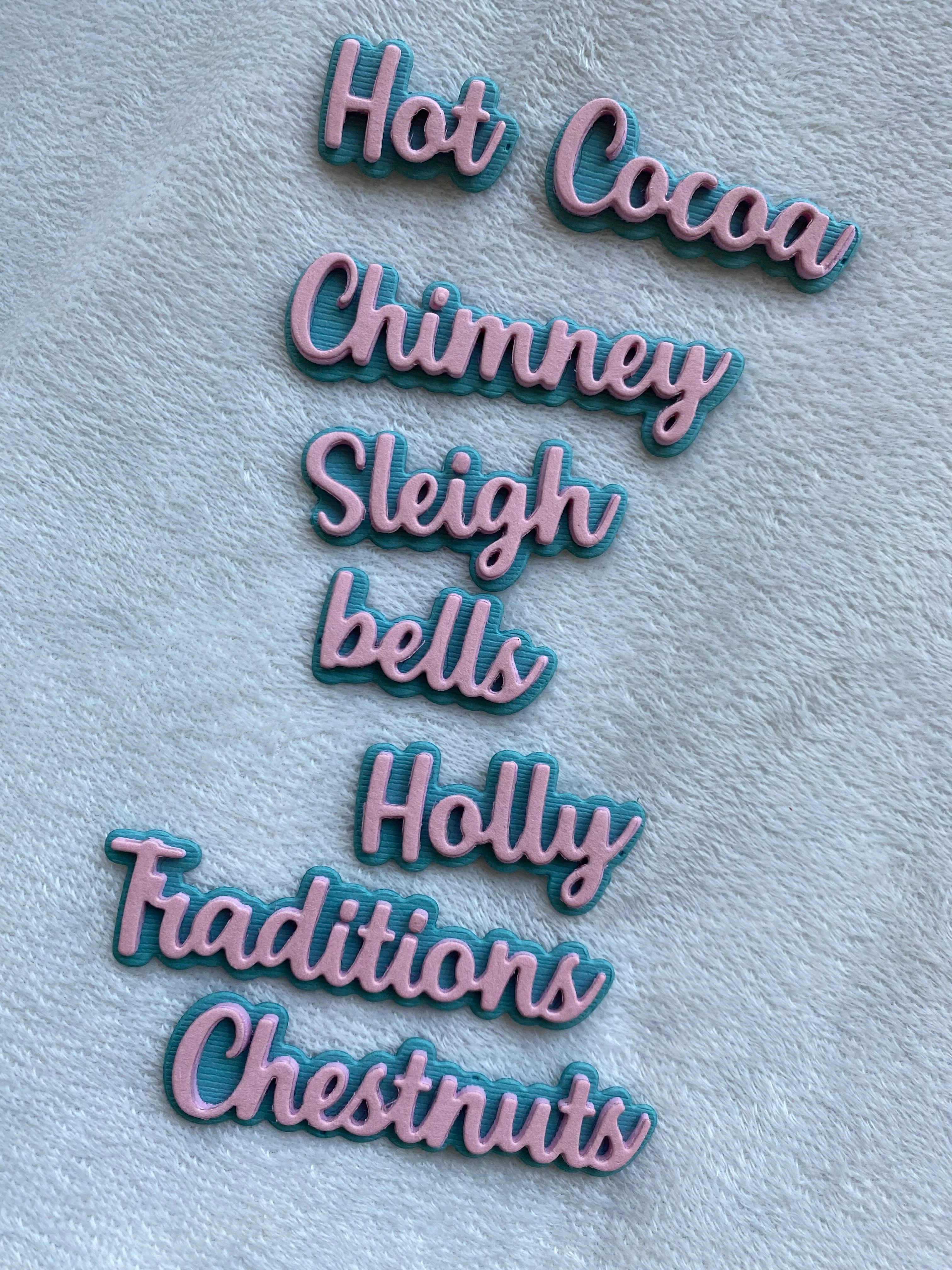 Christmas Words (B) 2 - Image 3