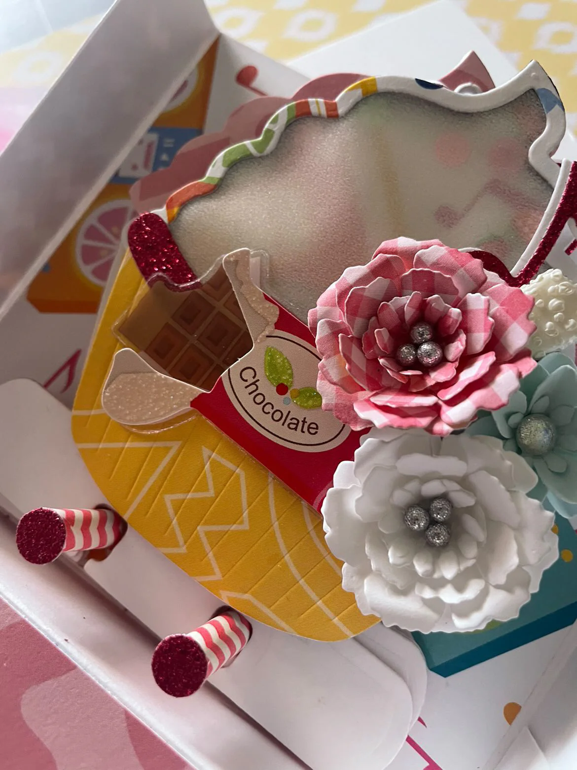 Cupcake Shaker Memorydex Card - Image 8
