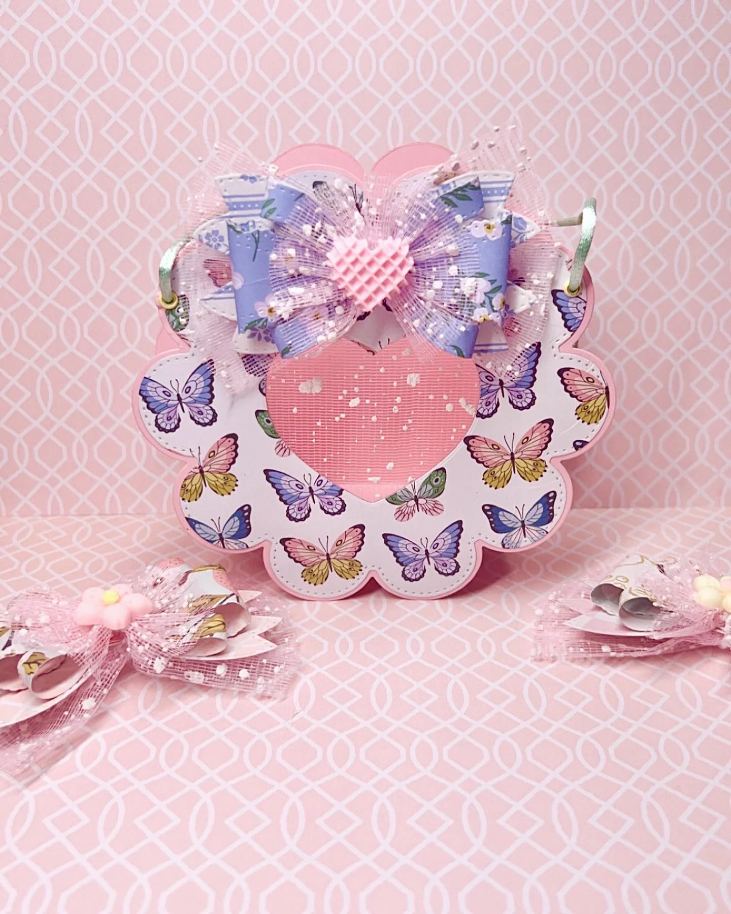 Double Loop Scalloped Bow #2 - Image 3