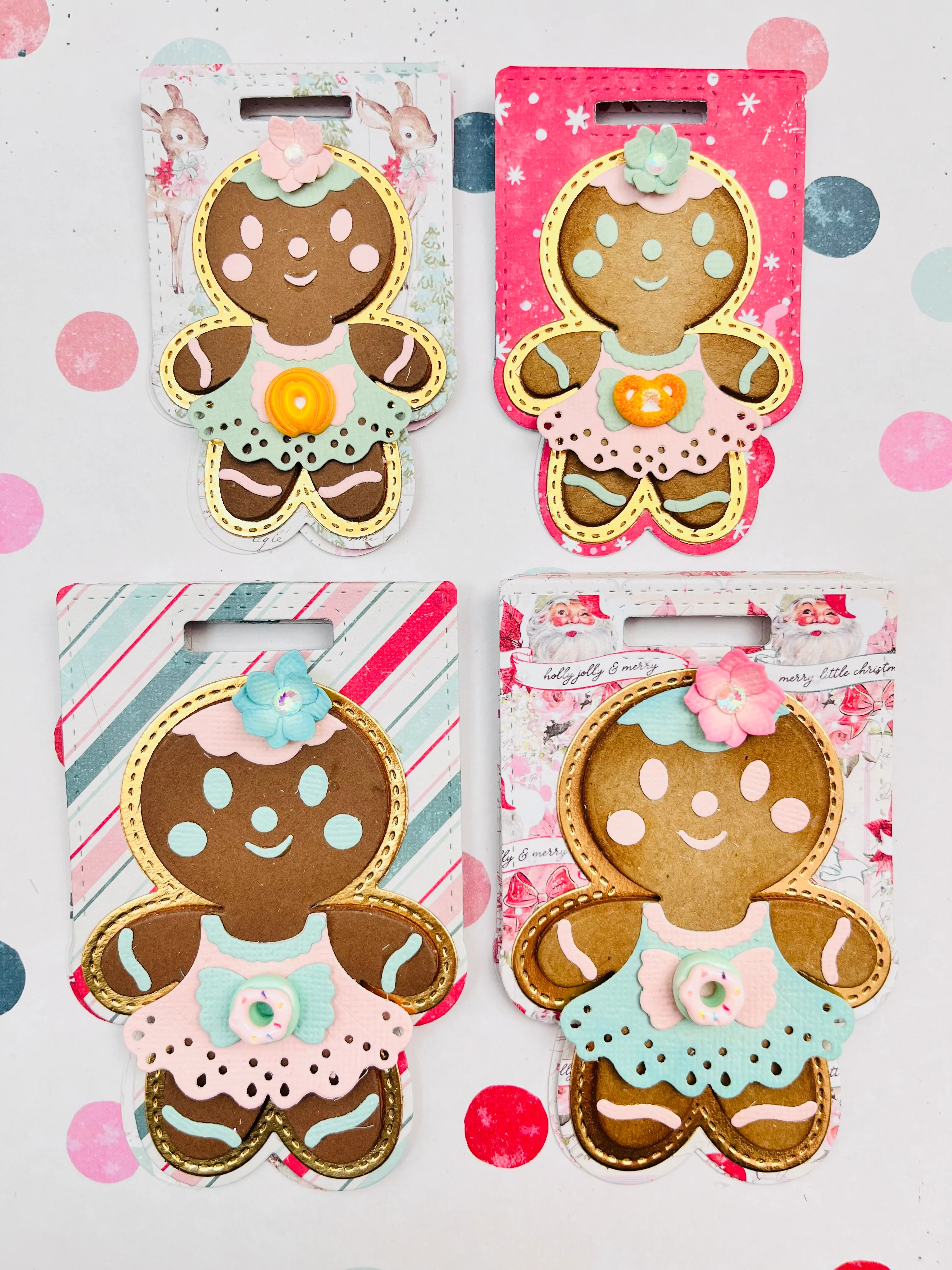 Gingerbread Girl Bag Topper - Image 22