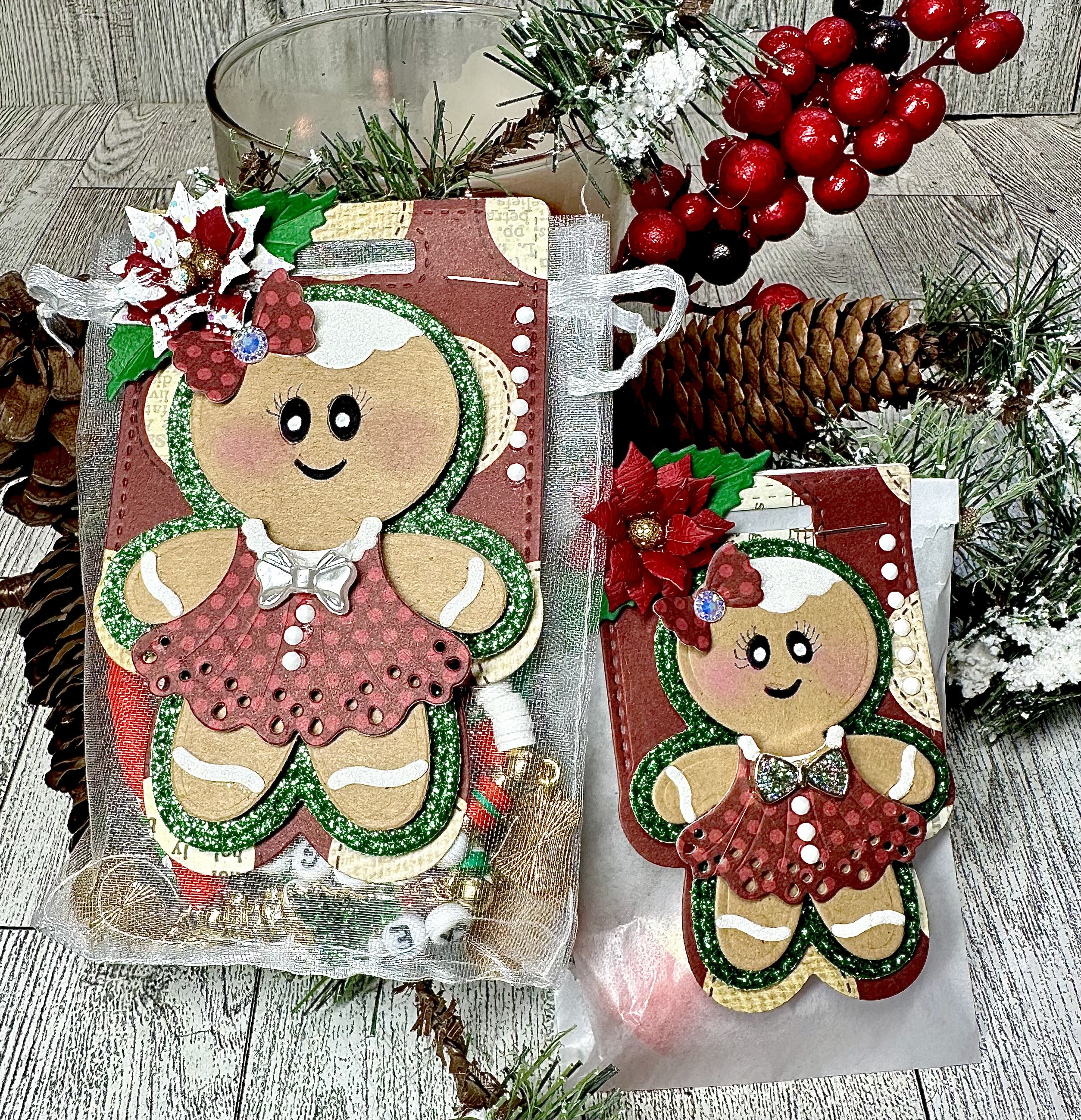 Gingerbread Girl Bag Topper - Image 27