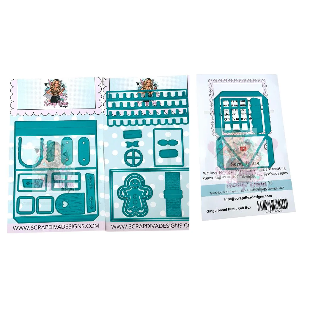 Gingerbread Purse Gift Box - Image 36