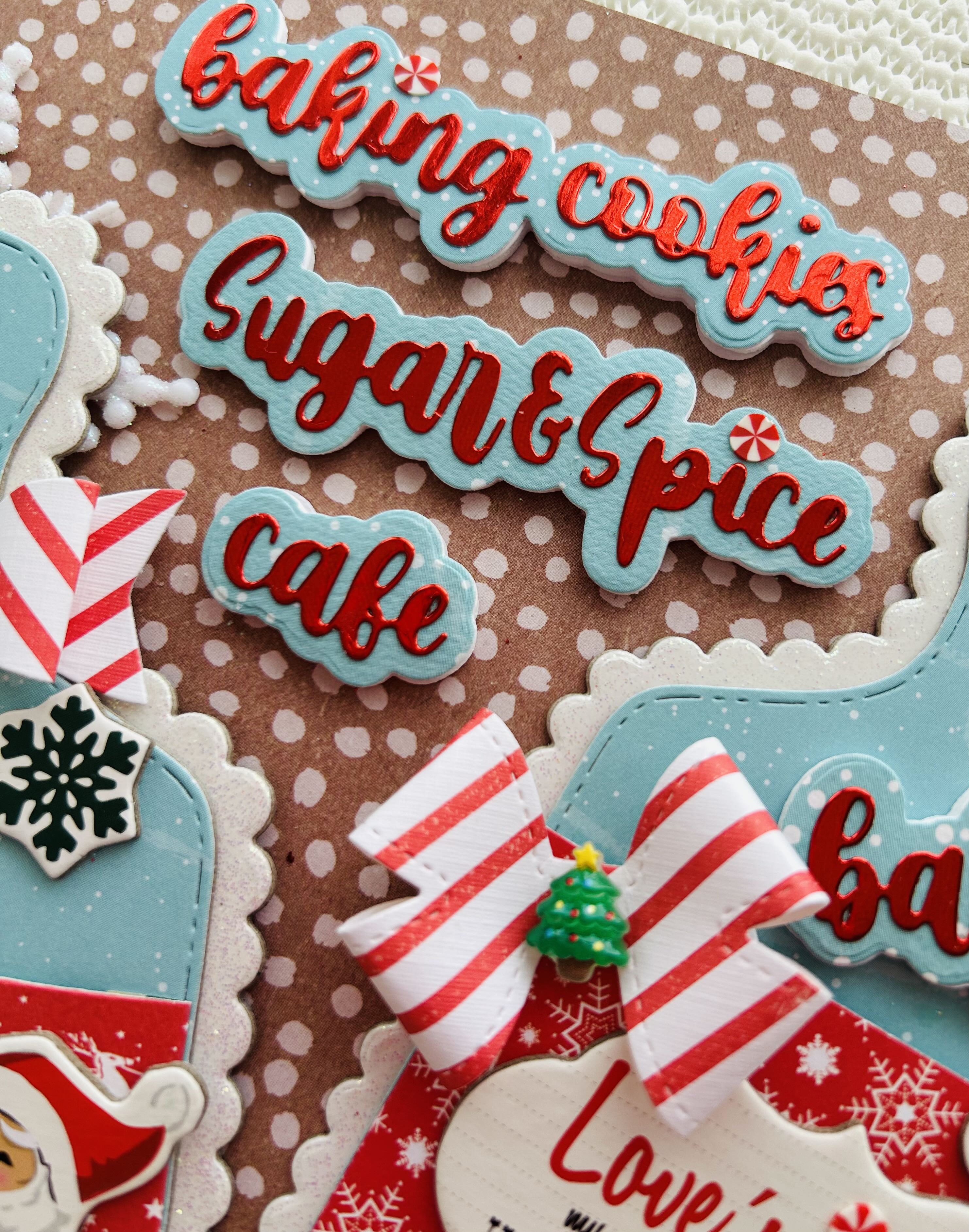 Gingerbread Script Words - Image 13
