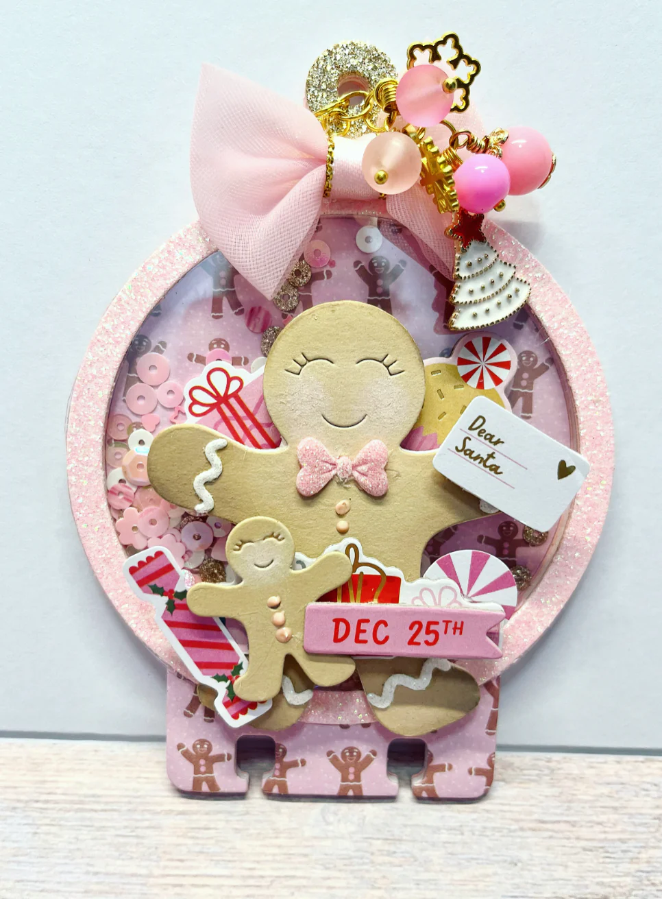 Gingerbread Memorydex Shaker - Image 2