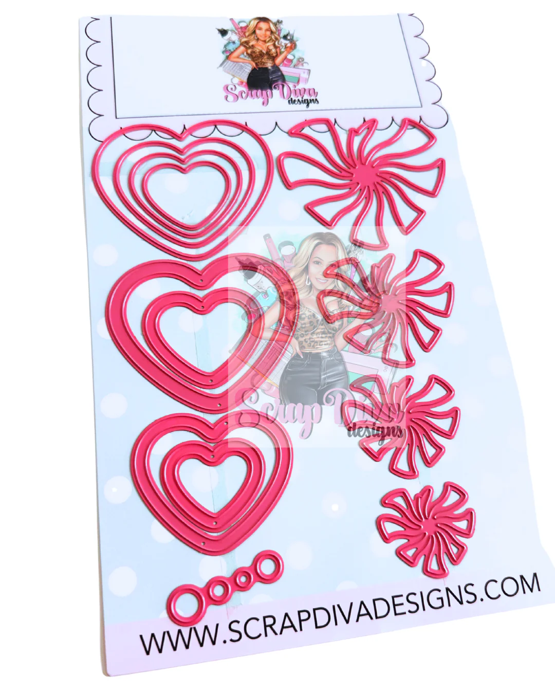 Peppermint Heart Candy Shaker - Image 8