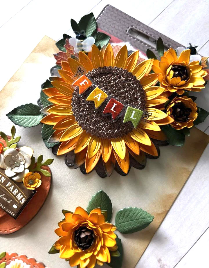 Sunflower Bag Topper Small - Image 4
